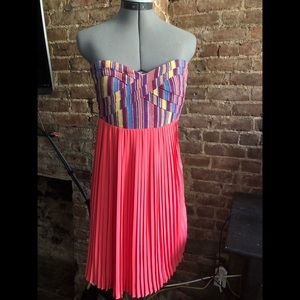 Sabine Multi Pleated Dress